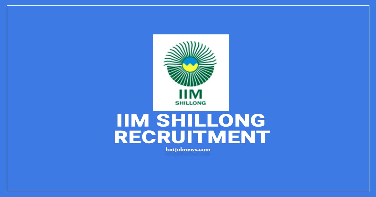 IIMShillong job