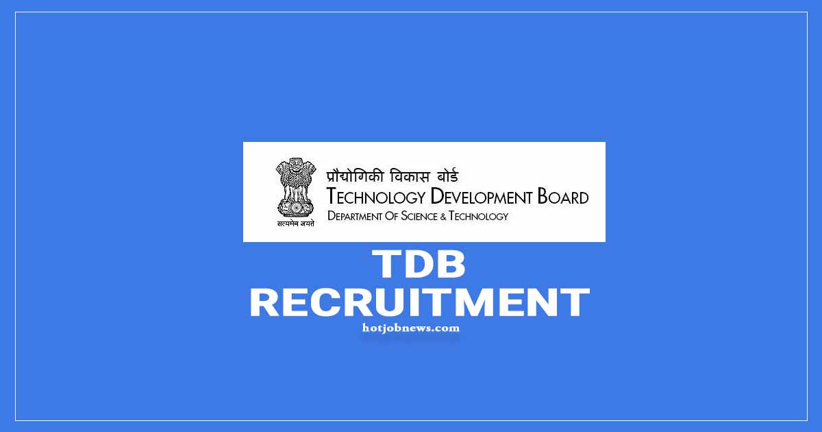 Technology Development Board Recruitment