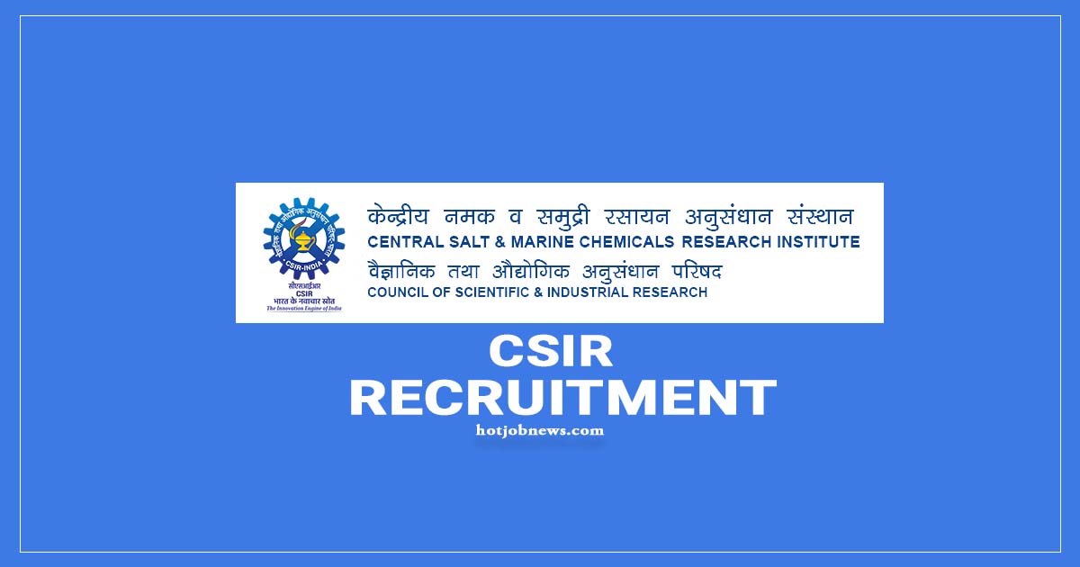 CSIR Recruitment